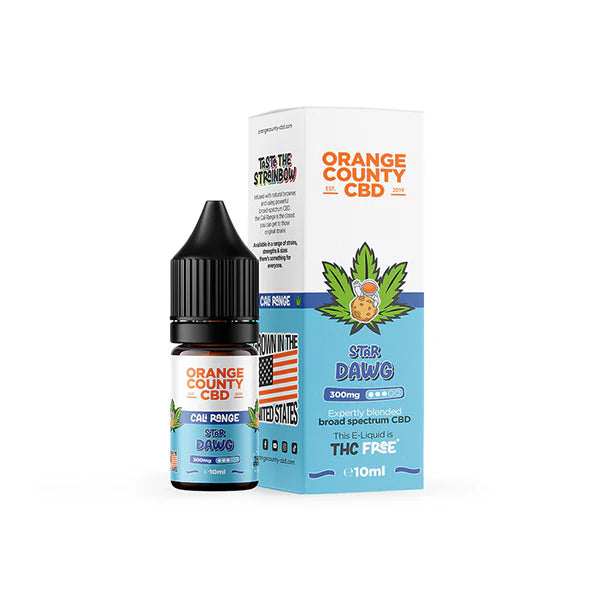 ORANGE COUNTY CBD CALI RANGE 10ML 300MG
