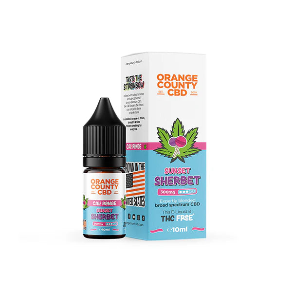 ORANGE COUNTY CBD CALI RANGE 10ML 300MG