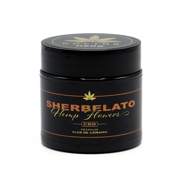 SHERBELATO CBD HEMP TEA FLOWER