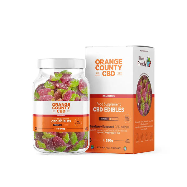 ORANGE COUNTY CBD GUMMY STRAWBERRY 1600MG