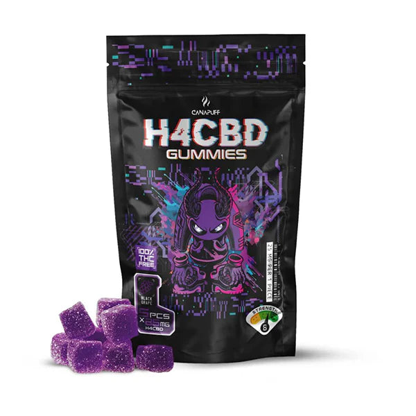 CANAPUFF GUMMIES H4CBD 5PCS BLACK GRAPE