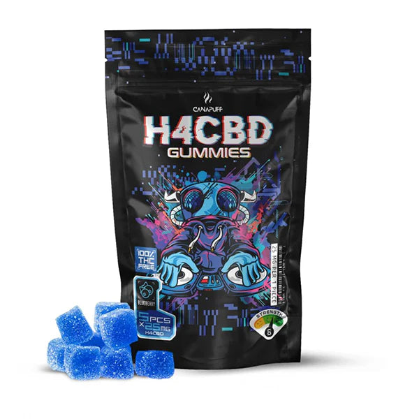 CANAPUFF GUMMIES H4CBD 5PCS BLUEBERRY