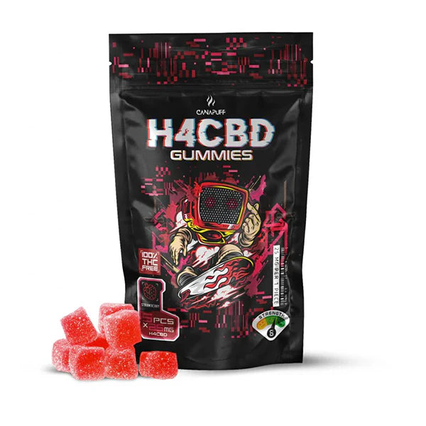 CANAPUFF GUMMIES H4CBD 5PCS STRAWBERRY