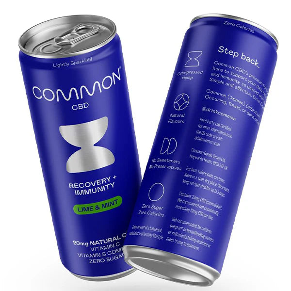 COMMON CBD DRINK 20MG 330ML LIME AND MINT