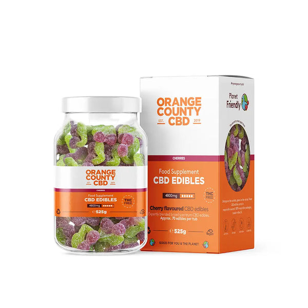 ORANGE COUNTY CBD GUMMY CHERRIES 4800MG