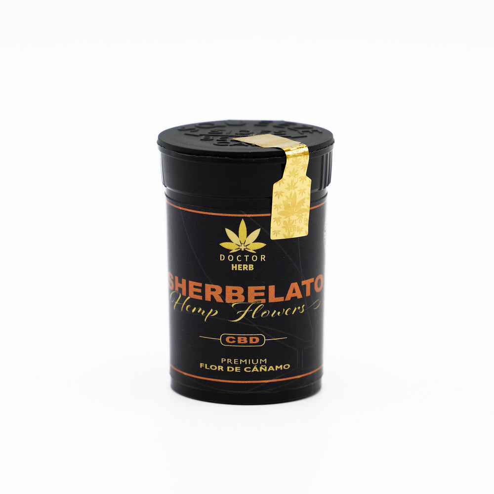 SHERBELATO CBD HEMP TEA FLOWER
