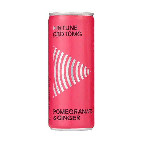 INTUNE DRINK 10MG ACTIVE CBD 250ML POMEGRANATE & GINGER
