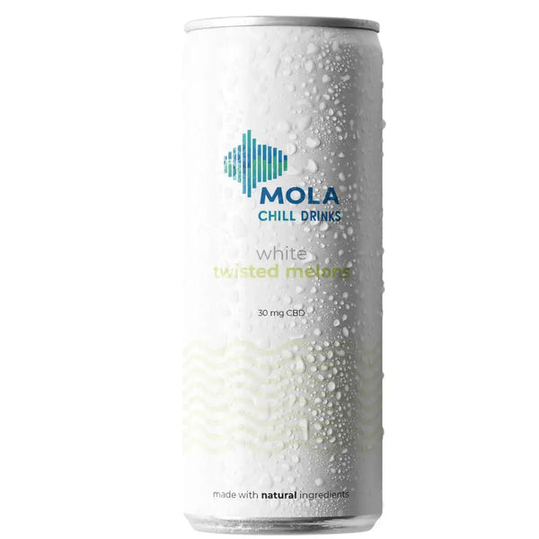 MOLA CHILL DRINKS CBD 250ML WHITE TWISTED MELONS 30MG