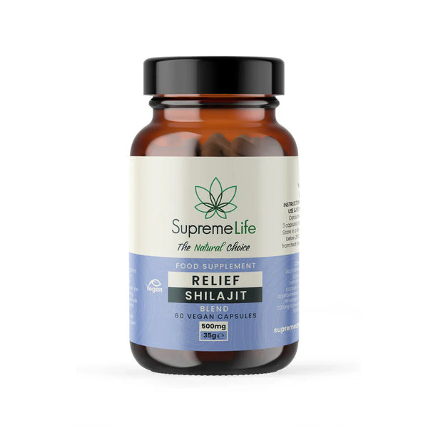 SUPREME CBD SHILAJIT RESIN & CAPSULES RELIEF 500MG