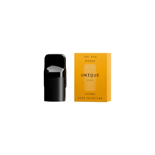 UNIQUE CBD PODS 250MG MANGO