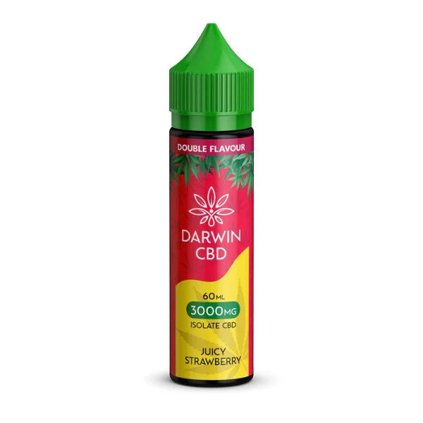 DARWIN CBD JUICY STRAWBERRY E-LIQUIDS 60ML 3000MG