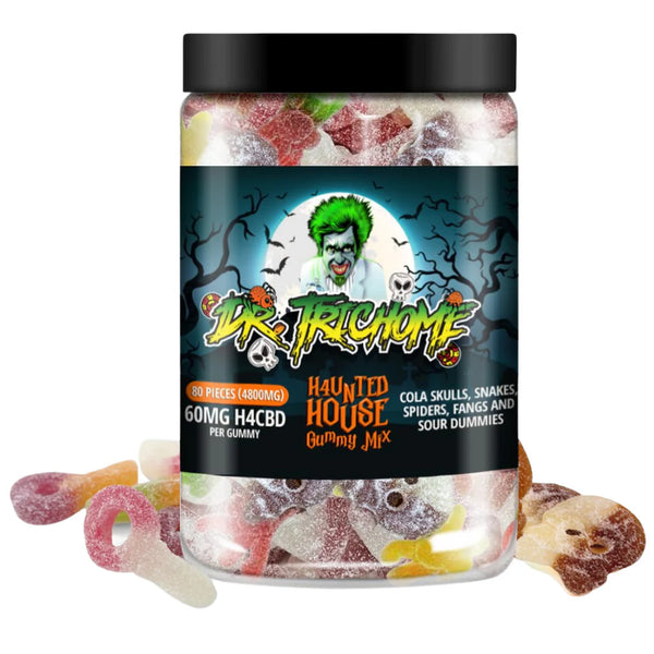 DR TRICHOME H4UNTED HOUSE GUMMY MIX 4800MG 80PCS