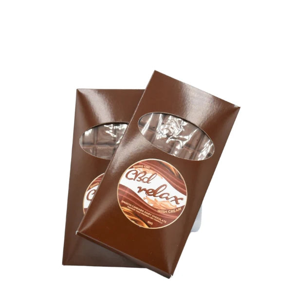 CBG RELAX SMOOTH CANNABIS CHOCOLATE IRISH CREAM 1000MG
