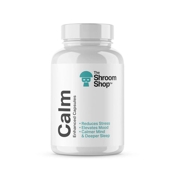 THE SHROOM SHOP ENHANCED CAPSULES 750MG 90CAPS CALM
