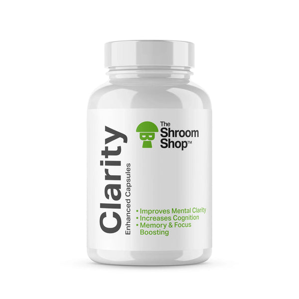 THE SHROOM SHOP ENHANCED CAPSULES 750MG 90CAPS CLARITY