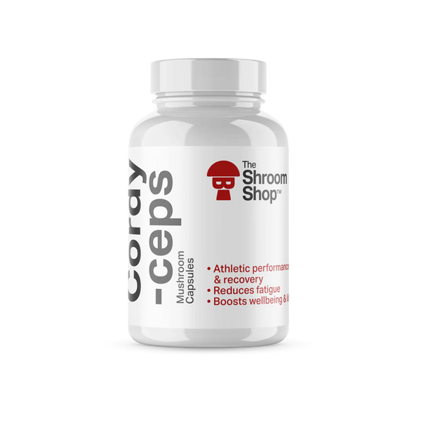 THE SHROOM SHOP MUSHROOM CAPSULES 500MG 90CAPS CORDYCEPS