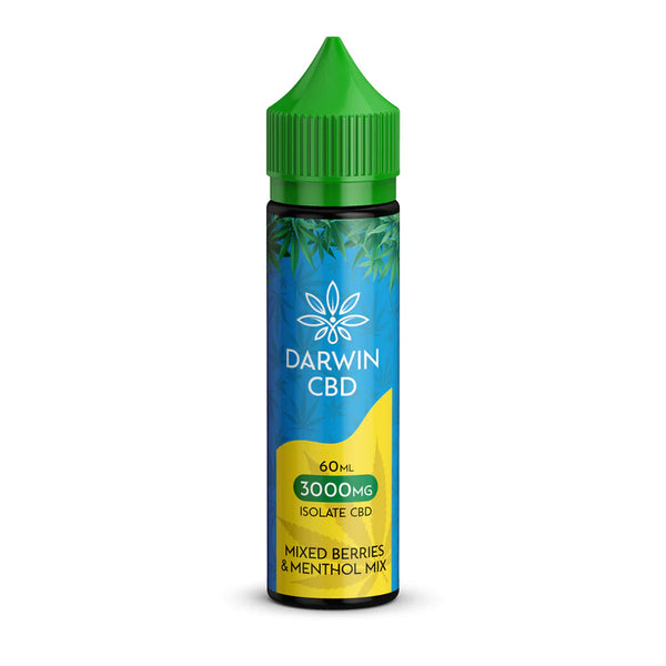 DARWIN CBD MIXED BERRIES & MENTHOL MIX E-LIQUIDS 60ML 3000MG