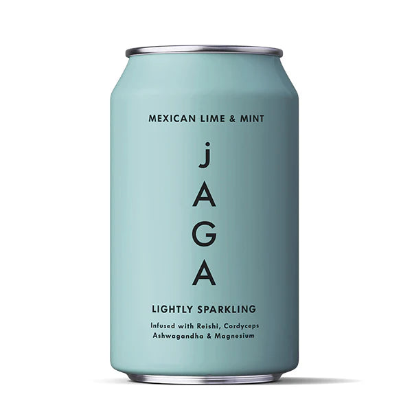 JAGA LIGHTY SPARKLING DRINKS 330ML MEXICAN LIME & MINT