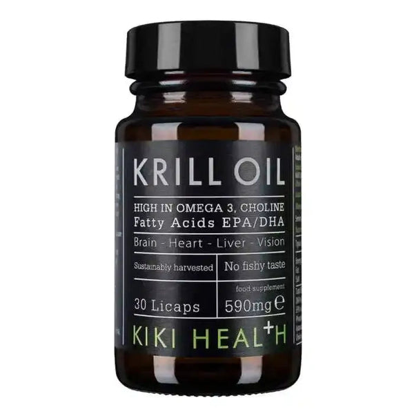 KIKI HEALTH KRILL OIL 590MG 30 LICAPS