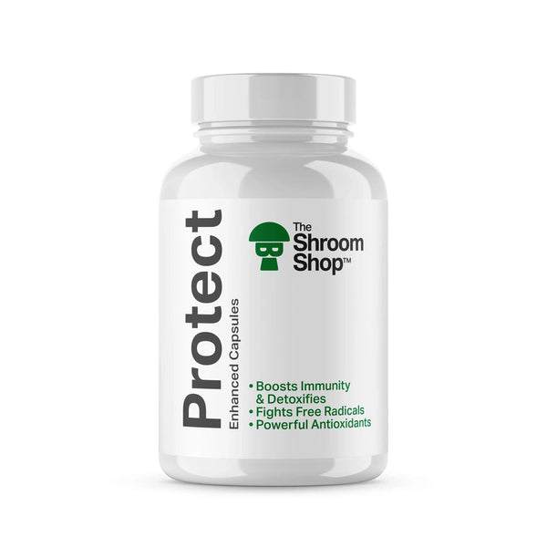 THE SHROOM SHOP ENHANCED CAPSULES 750MG 90CAPS PROTECT