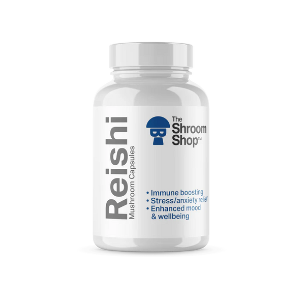 THE SHROOM SHOP MUSHROOM CAPSULES 500MG 90CAPS REISHI