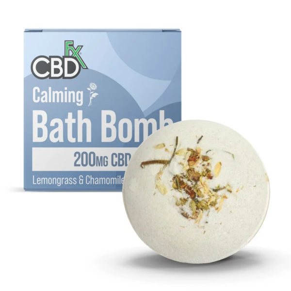 CBD +FX BATH BOMB 200MG 142G CALMING