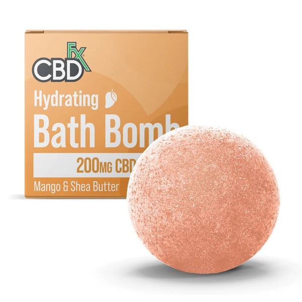 CBD +FX BATH BOMB 200MG 142G HYDRATING