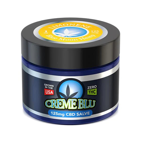 BLUE MOON HEMP CBD CREME BLU SALVE (LIMONENE) 125MG 1 OZ