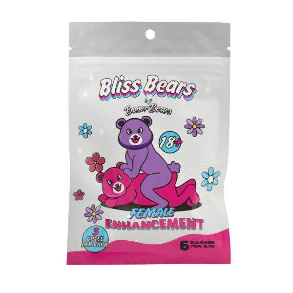 BONER BEARS GUMMIES 6PCS BLISS BEARS FEMALE ENHANCEMENT