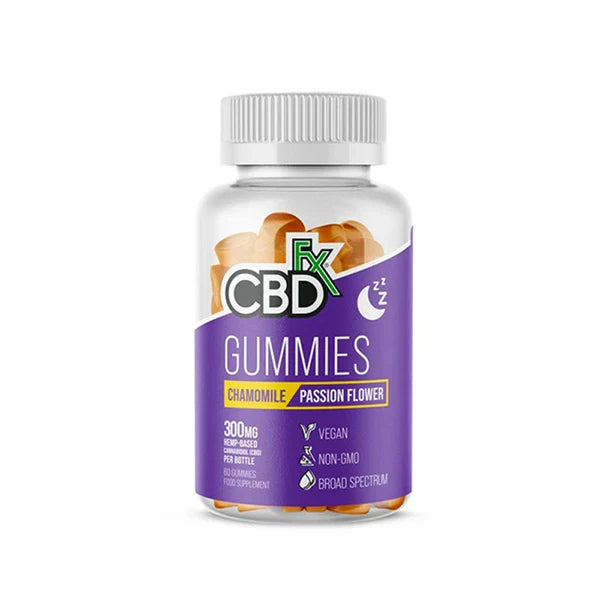 CBD +FX HEMP GUMMIES CHAMOMILE PASSION FLOWER 1500MG 60 GUMMIES