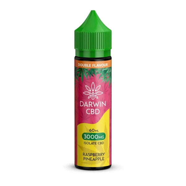 DARWIN CBD RASPBERRY PINEAPPLE E-LIQUIDS 60ML 3000MG