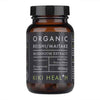 KIKI HEALTH ORGANIC MUSHROOM EXTRACT 60 VEGETARIAN CAPSULES REISHI / MAITAKE 400MG