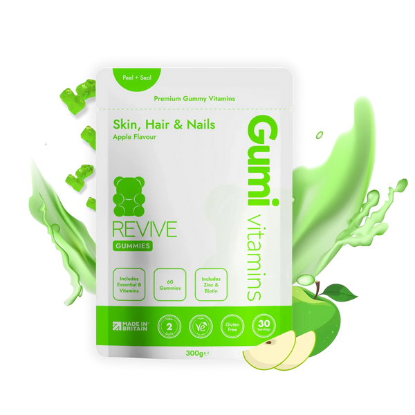 GUMI VITAMINS REVIVE SKIN-HAIL & NAILS 60PCS