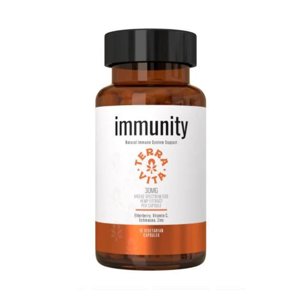 TERRAVITA CAPSULES IMMUNITY 30MG 15 CAPSULES