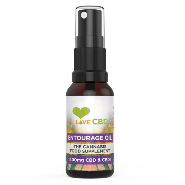 LOVE CBD 1400MG ENTOURAGE CBD OIL SPRAY