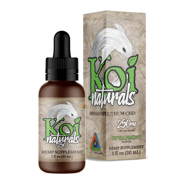 KOI NATURALS CBD OIL SPEARMINT 250MG - 30ML
