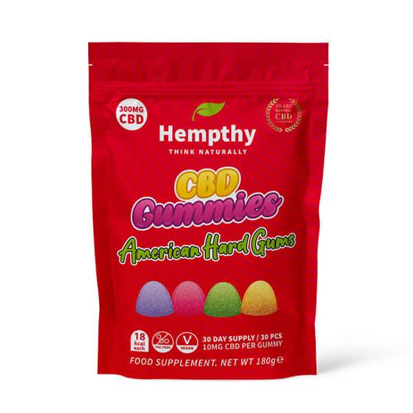 HEMPTHY CBD AMERICAN HARD GUMS 300MG