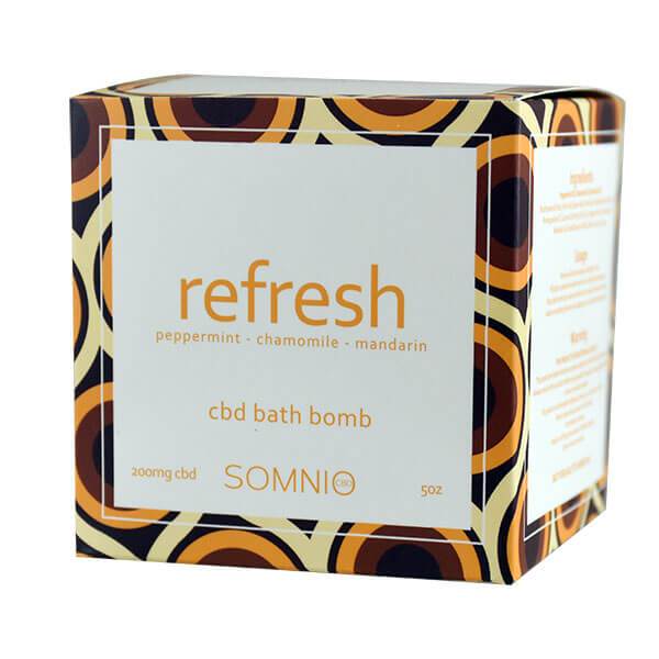 SOMNIO CBD REFRESH BATH BOMBS - 200MG