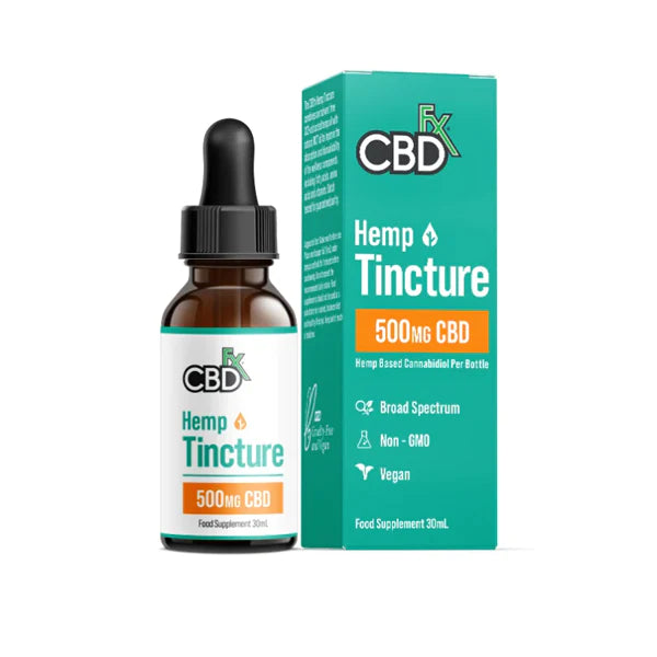 CBDFX CBD OIL TINCTURE 500MG - 30ML