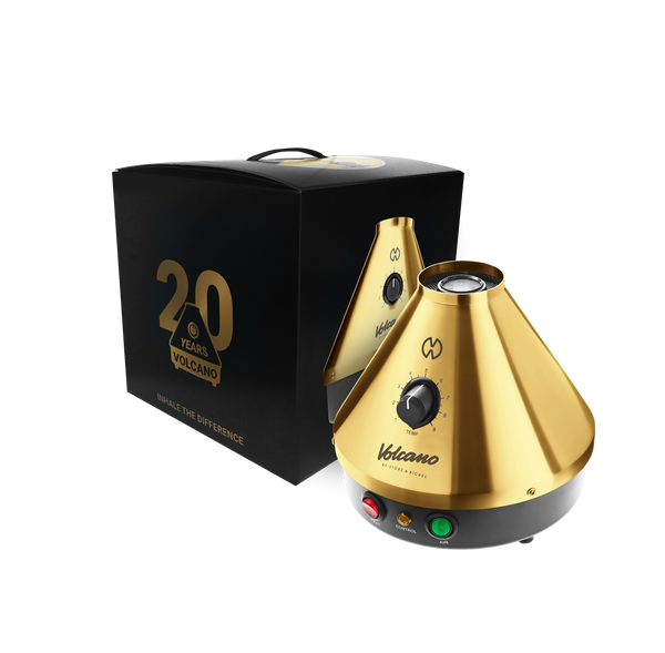 STORZ & BICKEL VOLCANO CLASSIC GOLD PLATED 20 YEARS ANNIVERSARY LIMITED EDITION