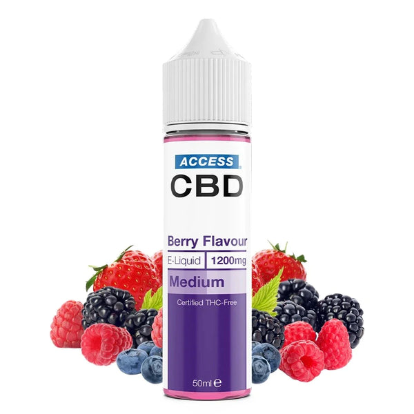 ACCESS CBD BERRY E-LIQUID 1200MG - 50ML