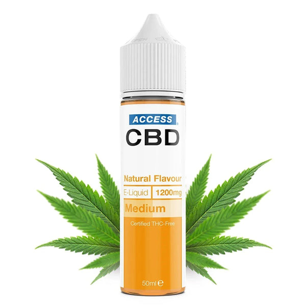 ACCESS CBD NATURAL E-LIQUID 1200MG - 50ML